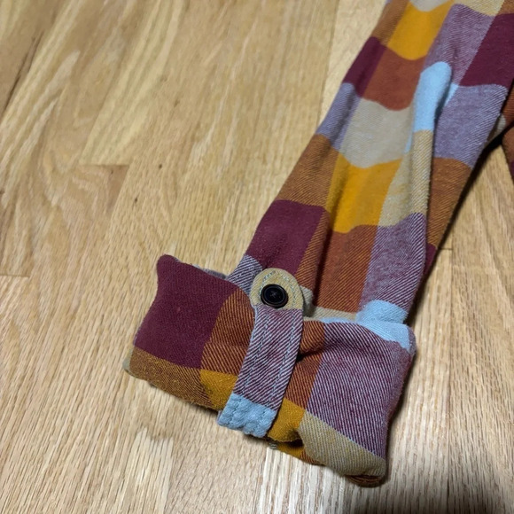 Wind River |  Colorful Plaid Long Sleeve Button Up Shirt - Picture 3 of 9